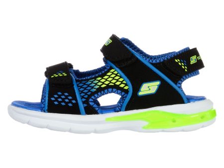 Sandale SKECHERS pentru copii E-II SANDAL- BEACH GLOWER - 90558NBBLM