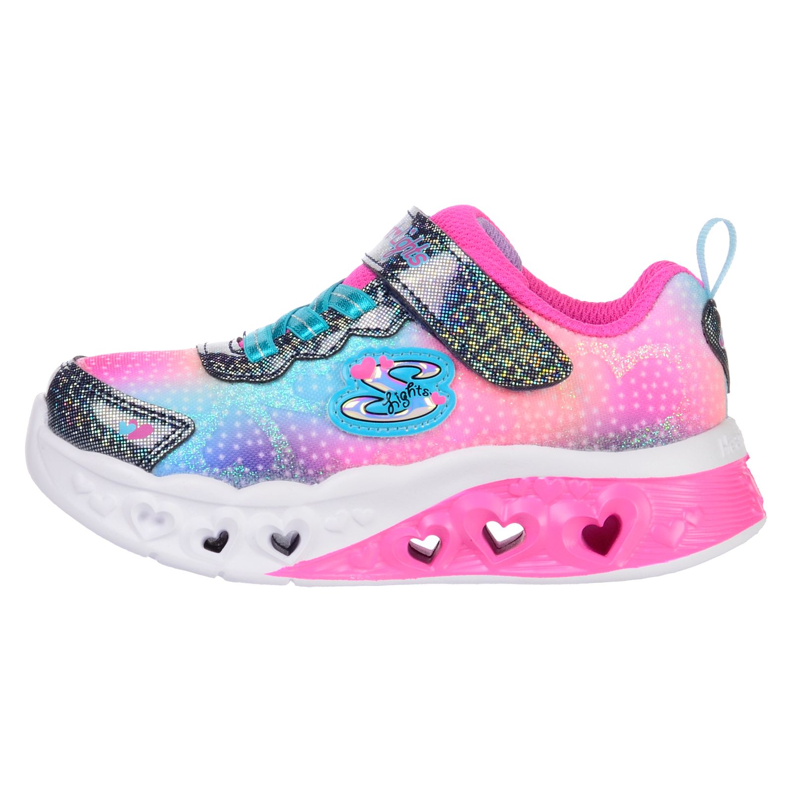 Pantofi sport SKECHERS pentru copii FLUTTER HEART LIGHTS - 302315NNVMT