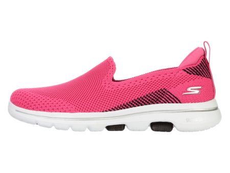 Pantofi sport SKECHERS pentru femei GO WALK 5 - PRIZED - 15900PKBK
