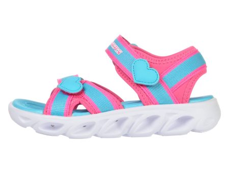 Sandale SKECHERS pentru copii HYPNO-FLASH - SPLASH ZOOMS - 20215LHPTQ