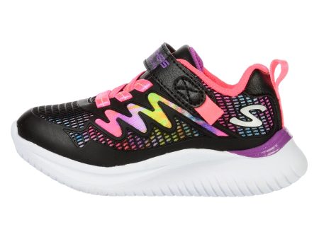 Pantofi sport SKECHERS pentru copii JUMPSTERS - RADIANT SWIRL - 302434NBKMT