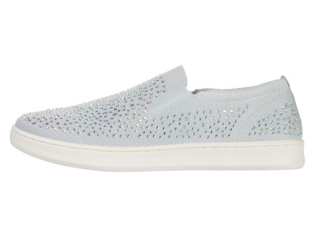 Pantofi sport SKECHERS pentru femei POPPY LO - EASY SHINE - 155078LTGY
