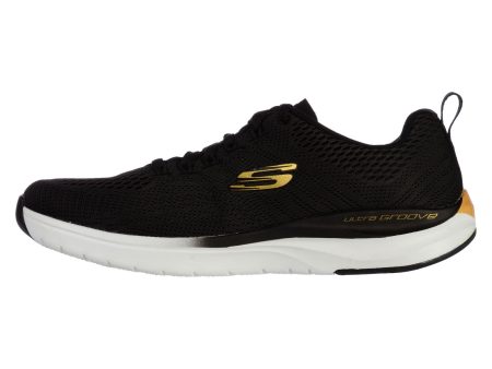 Pantofi sport SKECHERS pentru barbati ULTRA GROOVE-TEMPLAR - 232032BKGD