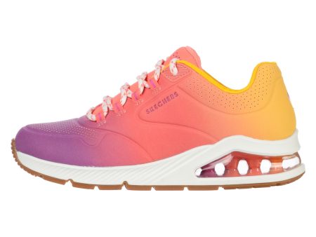 Pantofi sport SKECHERS pentru femei UNO 2-COLOR WAVES - 155628PKMT