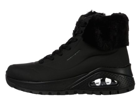Ghete SKECHERS pentru femei UNO RUGGED - FALL AIR - 167274BBK